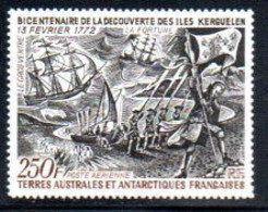 TAAF, Poste Aérienne : PA 28 * Bicentenaire De La Découverte Des îles Kerguelen. - Neufs
