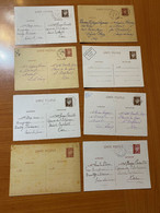 ENTIER POSTAL -lot De 8 Entiers Postaux  PETAIN   ( Voire Scan ) - Colecciones & Series: PAP