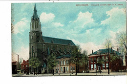 CPA-Carte Postale Pays Bas-Schiedam--Nieuwe Haven Met R. K. Kerk -VM23540br - Schiedam