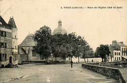 Piriac Sur Mer * Place De L'église Côté Du Quai - Piriac Sur Mer