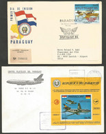 Aérophilatélie - Paraguay - Ascuncion-Zurich + Lettre DC-10 Lufthansa Dornier-Wal 19341974 - Paraguay