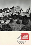 CARTE MAXIMUM CHATEAU SCHLOSS LENZBURG 1968 - Maximumkarten (MC)