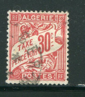 ALGERIE- Taxe Y&T N°5- Oblitéré - Timbres-taxe