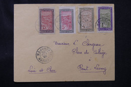 MADAGASCAR - Enveloppe De Majunga Pour La France En 1924, Affranchissement Quadricolore - L 75853 - Storia Postale