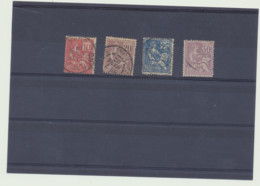 112 à 115       Type 1 - Used Stamps