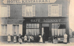 Nogent Sur Oise     60      Hôtel Café Restaurant Lionnet             (voir Scan) - Nogent Sur Oise