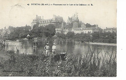 DURTAL - Panorama Sur Le Loir Et Le Château - Durtal