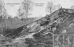 Nanteuil-le-Haudouin          60        Forêt D'Ormoy.  La Pierre Glissoire     (voir Scan) - Nanteuil-le-Haudouin