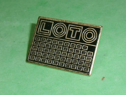 Pin's / Jeux : Loto       TB1/H - Jeux