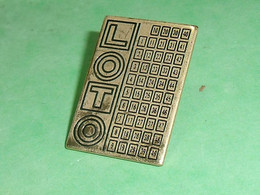 Pin's / Jeux : Loto       TB1/H - Jeux