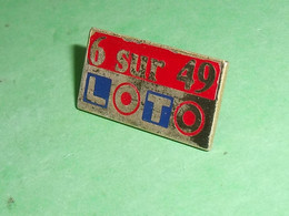 Pin's / Jeux : Loto       TB1/H - Jeux