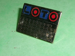 Pin's / Jeux : Loto       TB1/H - Jeux