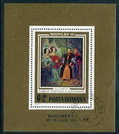 ROMANIA 1973 SOCFILEX III Block Used.  Michel Block 106 - Used Stamps