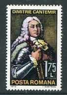 ROMANIA 1973 Cantemir Tercentenary, MNH / **.  Michel 3126 - Unused Stamps