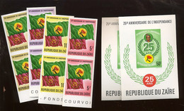 1286-1289 NON Dentelés. Ongetand 1985  Indépendance. Drapeau Flag ** 2 Séries Et 2 Blocs  61** - 1980-89: Mint/hinged