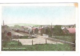 Royaume Uni United Kingdom UK WALES Railway Station And Train LLANDEBIE Llandybie - Carmarthenshire