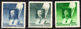 RUSSIA USSR Yv# A67/9 Balloons Yuri Gagarin Cosmonauts Astronauts 30th Jan 1944 - Neufs