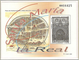 2000-PRUEBA Nº 73 - SANTA MARIA LA REAL.ARANDA DEL DUERO - Probe- Und Nachdrucke