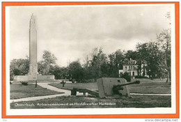 NL005, * OOSTERBEEK, AIRBORNEMONUMENT En HOOFDKWARTIER HARTESTEIN * REAL PHOTO POSTCARD * UNUSED - Oosterbeek