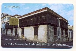 CUBA, Used Chip Phonecard, In Perfect Condition, Museo De Ambiente Histórico, # Cuba-72 - Cuba