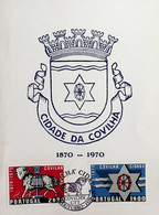 1970 Portugal Centenário Da Covilhã Cidade - Cartes-maximum (CM)
