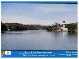 (V 15) Brazil - Church Of St Francis Of Assisi - Belo Horizonte