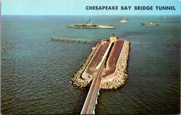 Virginia Chesapeake Bay Bridge-Tunnel Connecting Virginia Beach & Eastern Shroe - Virginia Beach