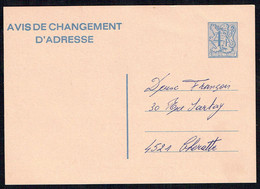 Changement D'adresse N° 21 III F (texte Français) - Circulé - Circulated - Gelaufen - 1978. - Avis Changement Adresse