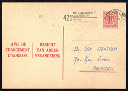 Changement D'adresse N° 14 I FN (texte Français/Néerlandais) - Circulé - Circulated - Gelaufen - 1969. - Adressenänderungen