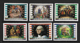 LESOTHO 1982 GEORGE WASHINGTON  YVERT N°492/97 NEUF MNH** - George Washington