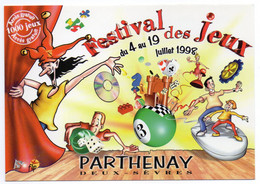 CPM   79     PARTHENAY    -   FESTIVAL DES JEUX  1998 - Bourses & Salons De Collections