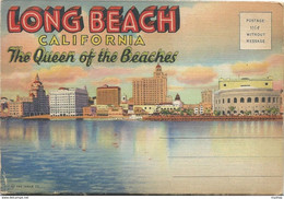 E010, * CARNET With 18 CARDS * LONG BEACH CALIFORNIA *  SEE SCANS - Long Beach