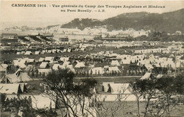 Marseille * Parc Borely * Vue Générale Du Camp Des Troupes Anglaises Et Hindoux * Ww1 * Militaria - Parchi E Giardini