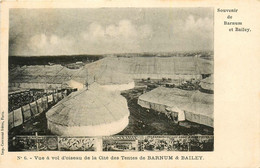 Cirque Circus * Souvenir De Barnum Et Bailey * Vue à Vol D'oiseau De La Cité Des Tentes * Chapiteau Spectacle - Cirque