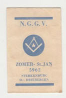 Suikerzakje - Sachet De Sucre N.G.G.V. Zomer St. Jan Driebergen (NL) - Zucchero (bustine)