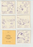 (D156) Canada 1979 , 5 Pictorial Booklets Post It Postcode It Types Blue Printed 17 Cts Stamps - Ganze Markenheftchen