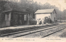 Rethondes          60        Halte De La Gare Du Pont De Rethondes     (voir Scan) - Rethondes