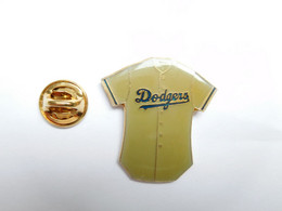 Beau Pin's , Baseball , Dodgers De Los Angelés , Polo Gris - Baseball