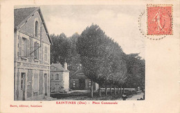 Santines          60         Place Communale Et La Poste      (voir Scan) - Sonstige & Ohne Zuordnung