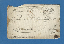 BOUCHES DU RHONE AIX EN PROVENCE POUR MARSEILLE BATAILLON DE L' EGALITE FRANCHISE GUERRE 1870 - Guerra De 1870