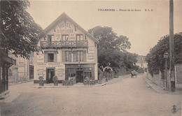 78-VILENNES-PLACE DE LA GARE - Villennes-sur-Seine