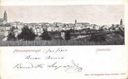 011483 "(FM) MONSAMPIERANGELI - PANORAMA"    CART  SPED 1904 - Fermo