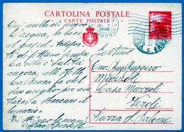 °°° Francobolli N. 4349 - Cartolina Postale Luogotenenza Viaggiata °°° - Otros & Sin Clasificación
