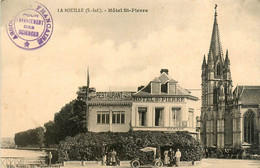 La Bouille * Hôtel St Pierre * Restaurant Garage * Voiture Automobile Ancienne * Pêche à La Ligne - La Bouille