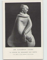85 LES CLOUZEAUX ... La Statue Du Monument Aux Morts Par Joël Et Jan Martel - Andere Gemeenten