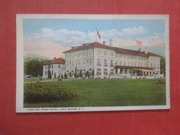 Fort WM. Henry Hotel  Lake George  New York     Ref 4470 - Lake George
