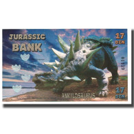 Billet, Espagne, Billet Touristique, 2015, JURASSIC BANK 17 DIN, NEUF - [ 7] Fouten & Varianten