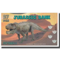 Billet, Espagne, Billet Touristique, 2015, JURASSIC BANK 27 DIN, NEUF - [ 7] Fouten & Varianten