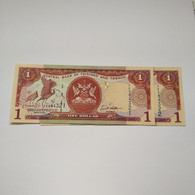 TRINITAD E TOBAGO - P 46 1D 2006 UNC (2 Consecutivi) - Trinidad Y Tobago