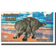 Billet, Espagne, Billet Touristique, 2015, JURASSIC BANK 19 DIN, NEUF - [ 7] Fehldrucke